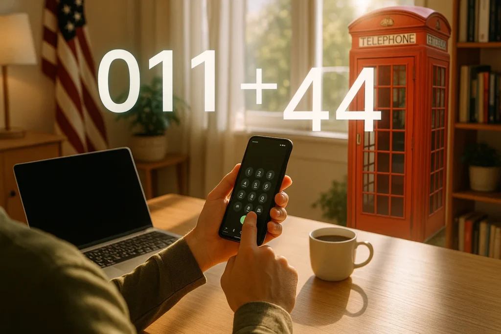 How to Call the UK from the USA
